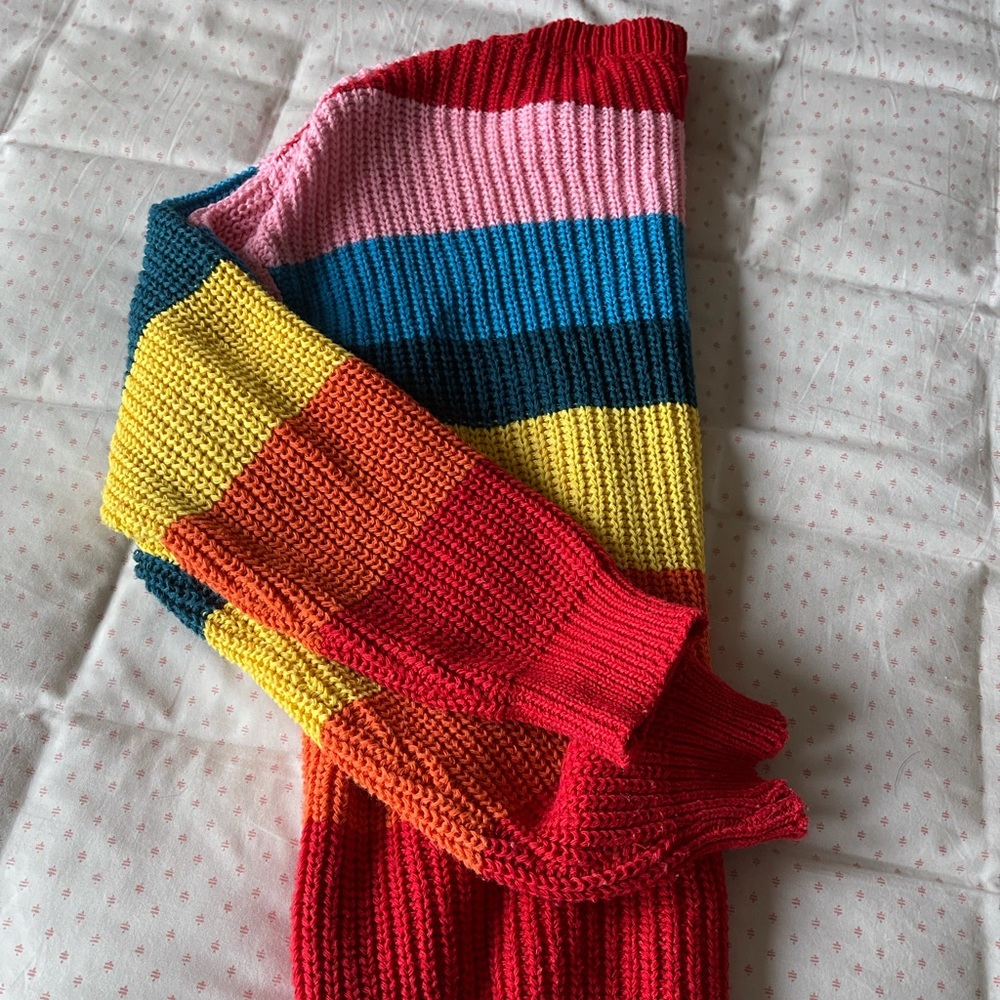 Colorful striped sweater - Picture 2 of 3